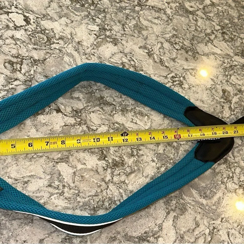 💙 Reflective Mesh Dog Harness – Adjustable, Blue (Like New)
